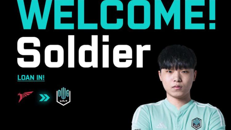 Soldier entrou por empréstimo em DAMWON Gaming