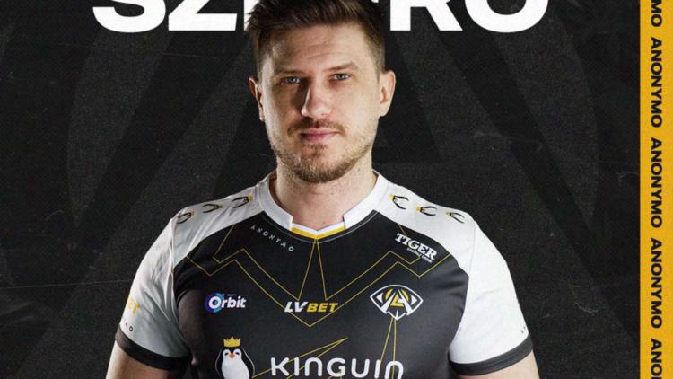 SZPERO torna-se o novo capitão Anonymo Esports