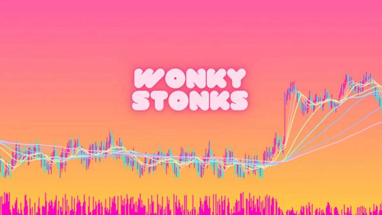 Wonky Stonks estavam entre as 10 coleções mais populares em OpenSea