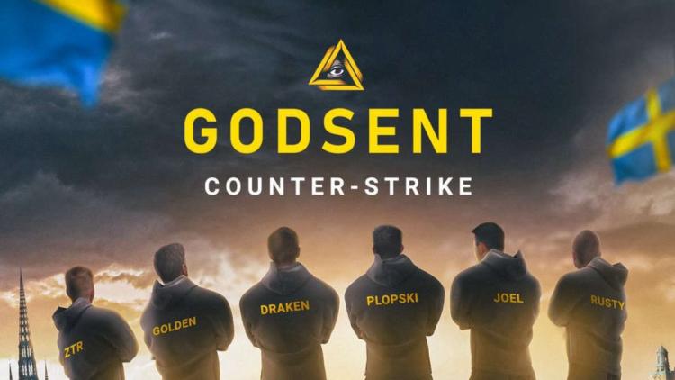 GODSENT está oficialmente de volta ao CS:GO com uma nova lista sueca