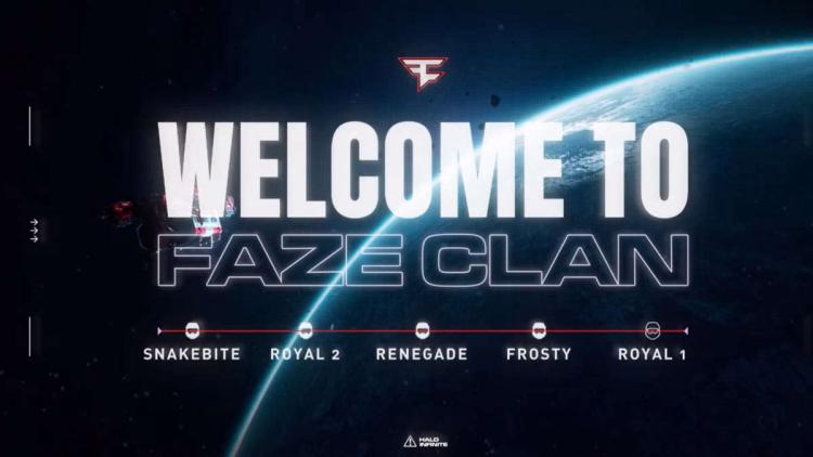 FaZe Clan introduziu uma nova lista para Halo ao contratar ex-jogadores Sentinels