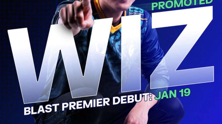 wiz jogará por Evil Geniuses no próximo BLAST Premier Spring Groups 2023