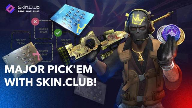 Skin.Club Pick'em para Paris Major