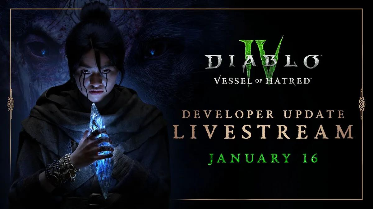 Transmissão ao vivo da 7ª temporada de Diablo 4