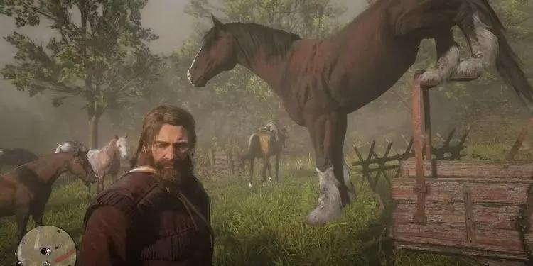 Hilarious Red Dead Redemption 2 Glitch Helps Player Evade Police