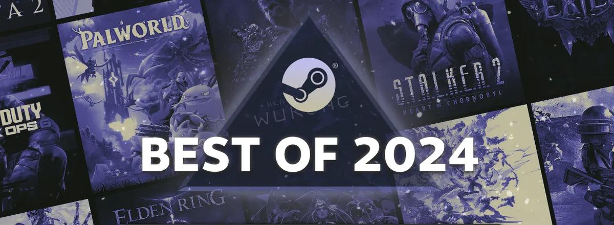 Os campeões de vendas do Steam em 2024