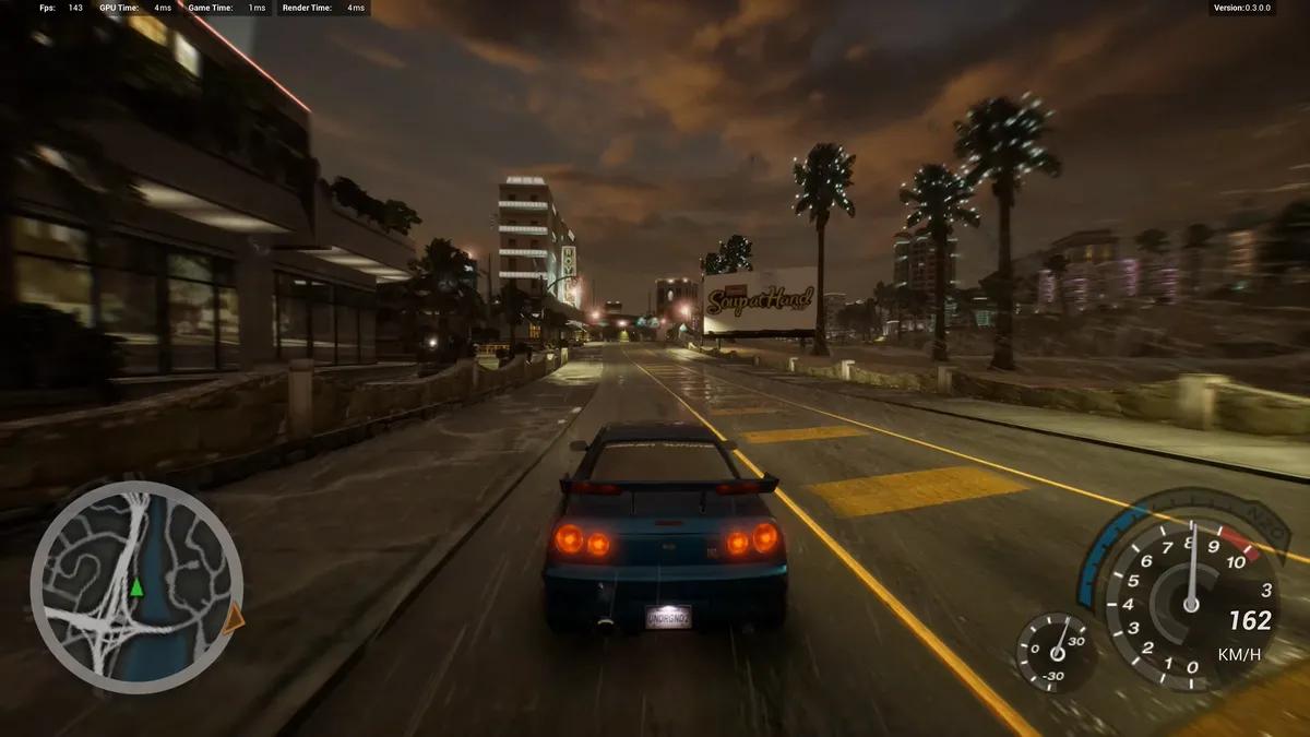 Remake de NFS Underground 2