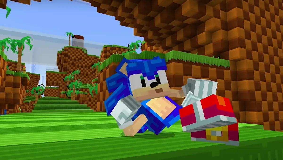 Sonic Speed chega ao Minecraft com um novo DLC adicional