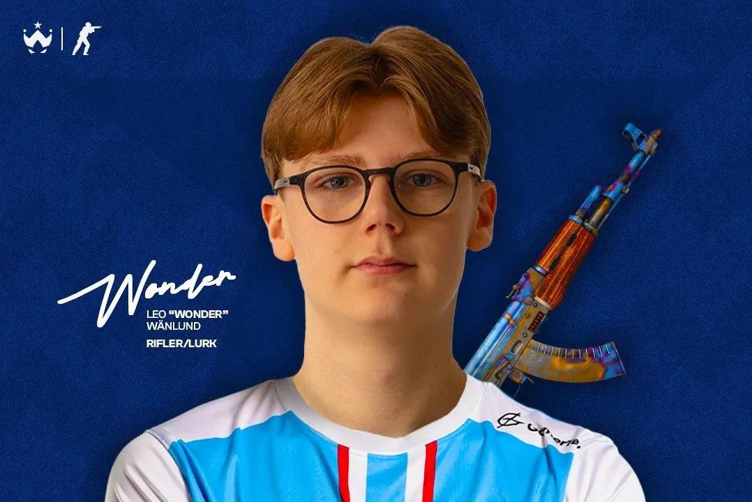 Wildcard revela primeiro jogador para a equipe da academia europeia: Leo "Wonder" Wänlund