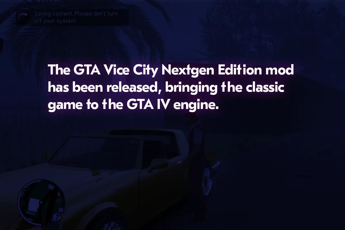 Modos impressionantes de GTA Vice City enfrentam reação negativa da Take-Two