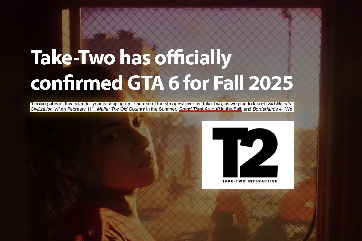 GTA 6 confirmado para lançamento no outono de 2025 no último relatório da Take-Two