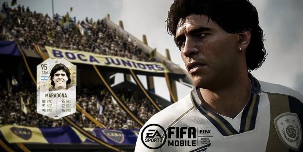 Diego Maradona regressa ao EA Sports FC 25 e ao FC Mobile após três anos de ausência