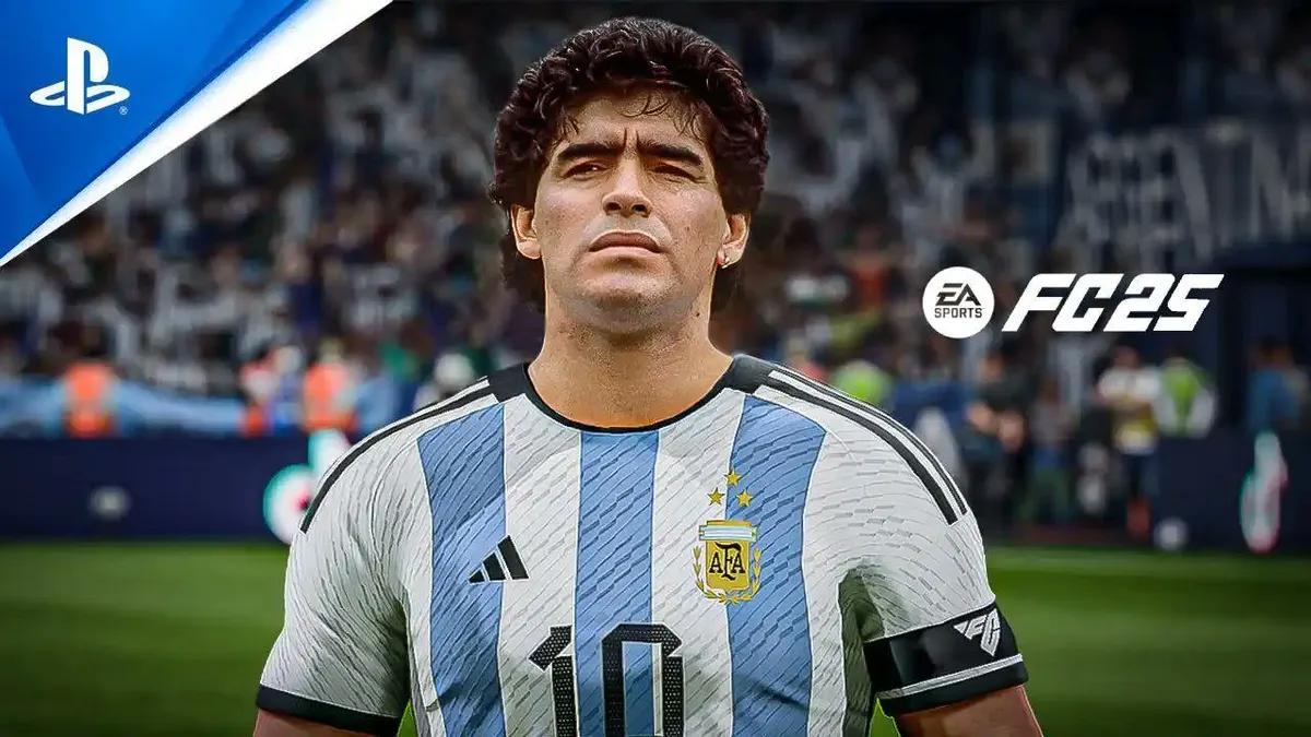 Diego Maradona regressa ao EA FC 25 - Como desbloquear o seu cartão de ícone Grassroots Greats gratuito