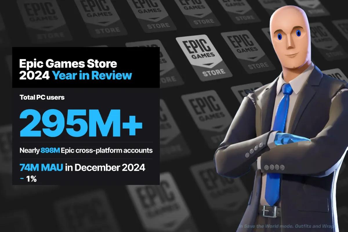 Epic Games Store atinge 295 milhões de jogadores de PC