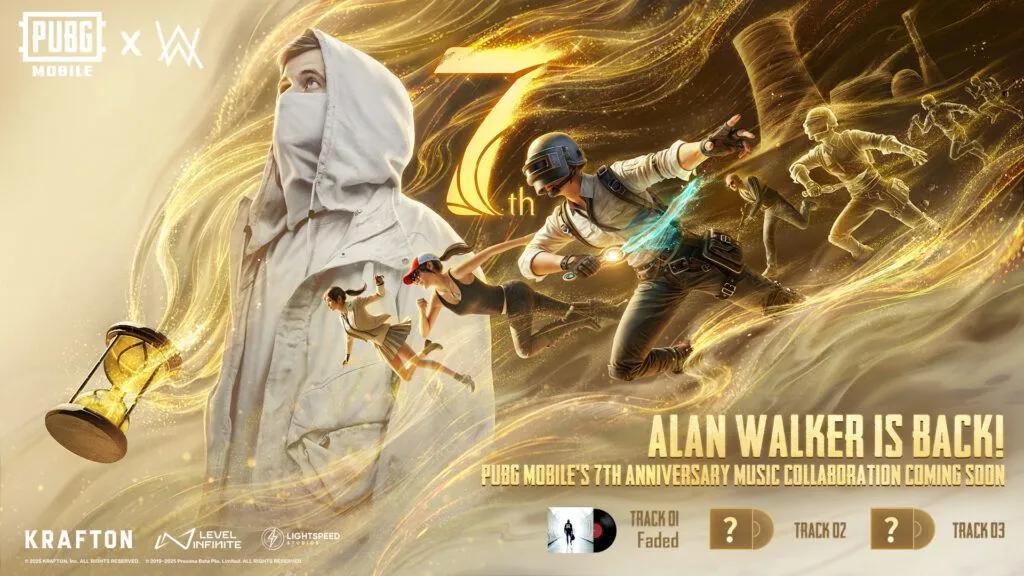 PUBG MOBILE celebra o 7º aniversário com uma colaboração de regresso de Alan Walker