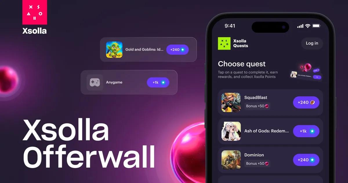 A Xsolla apresenta a solução Offerwall para melhorar a monetização de jogos e o envolvimento dos jogadores