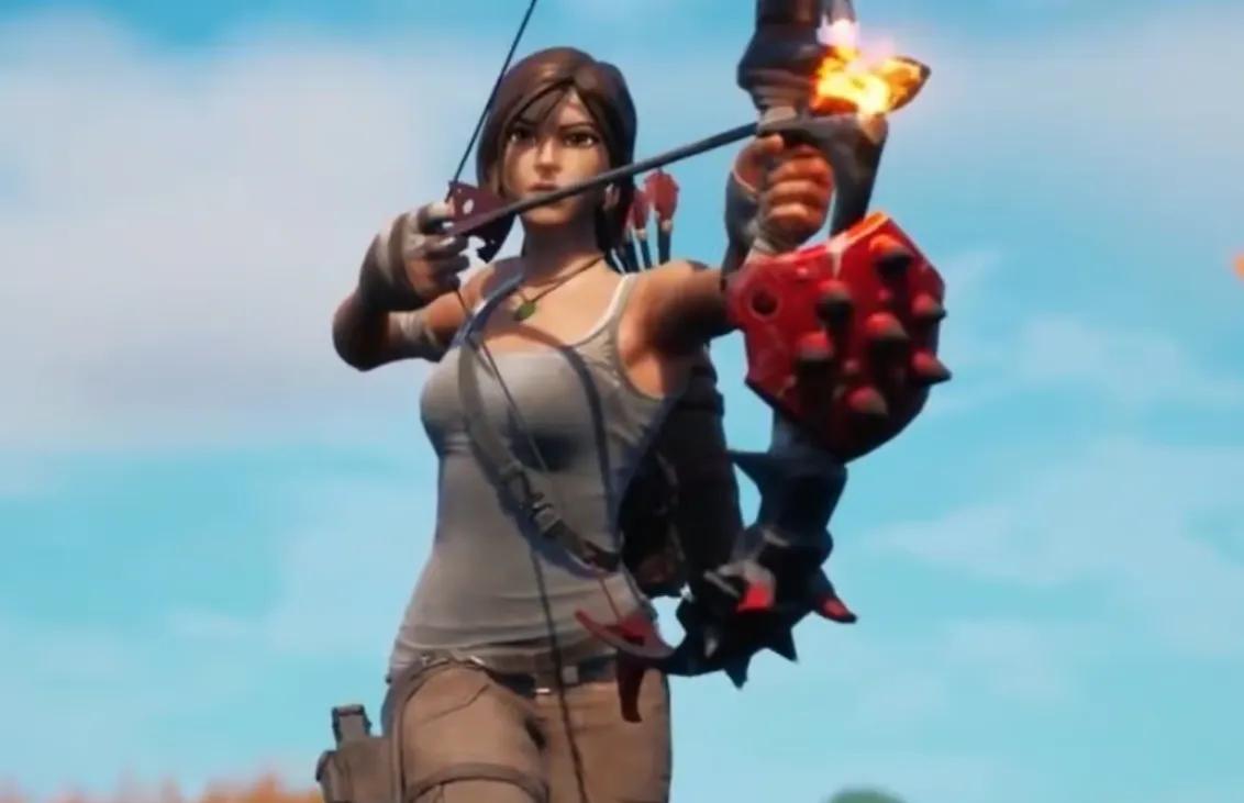 Lara Croft regressa a Fortnite após quatro anos