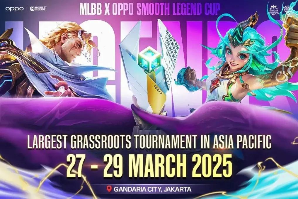 Anunciadas as grandes finais da MLBB x OPPO Smooth Legend Cup APAC
