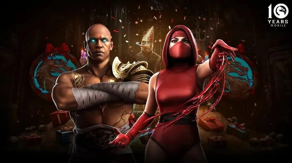 Mortal Kombat Mobile celebra o 10º aniversário com uma grande atualização, novos lutadores e eventos especiais