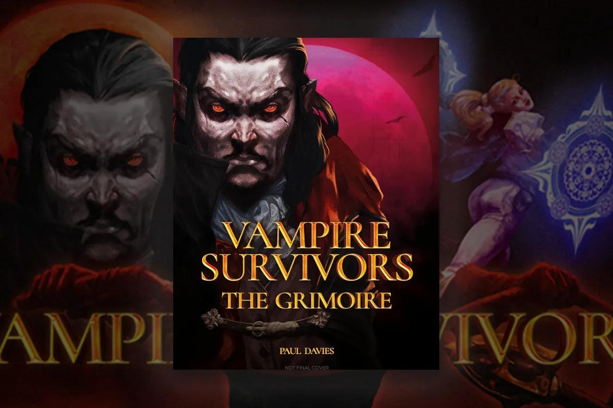 Vampire Survivors ganha livro oficial de Lore em capa dura, pré-encomendas já disponíveis
