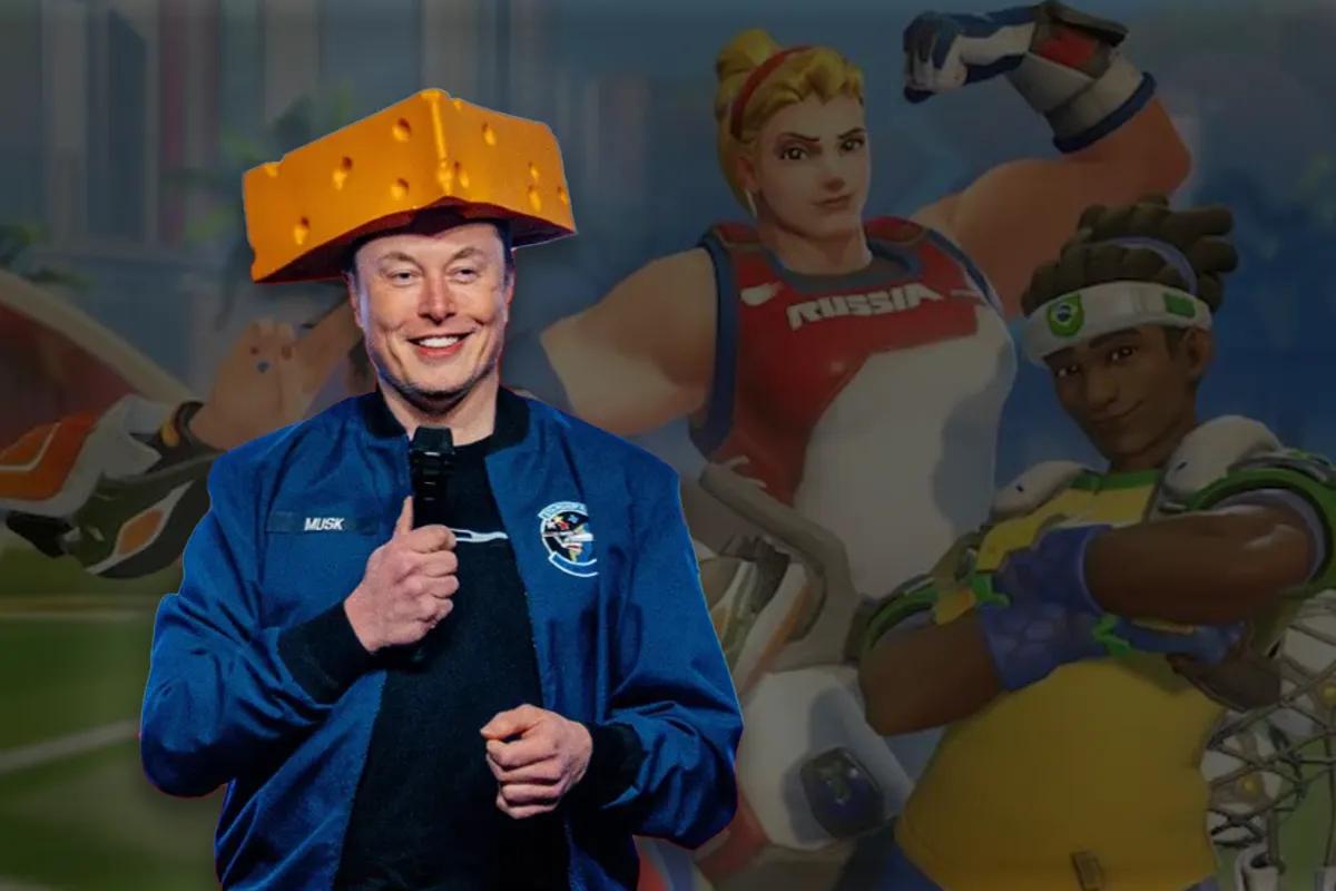 A filha de Elon Musk assa suas habilidades de jogo: "Ele era um Torbjörn Main de bronze. Ele era um cachorro do caralho"