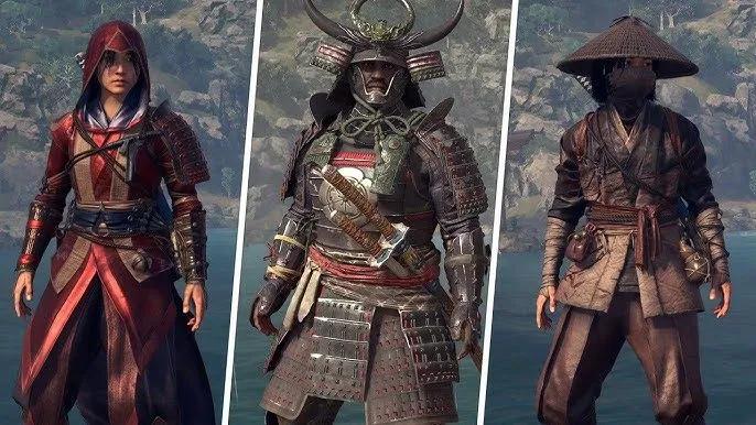 Melhores conjuntos de armaduras em Assassin's Creed Shadows
