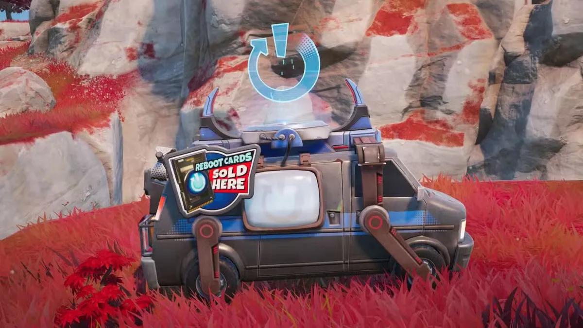 Fortnite agora permite comprar cartões de reinicialização de vans por 500 de ouro