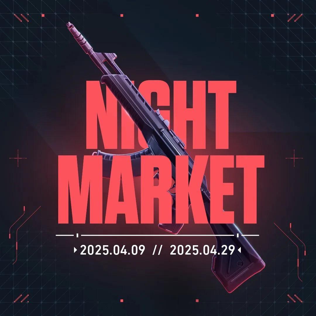O Mercado Noturno regressa a VALORANT: novas skins e uma oportunidade de aumentar a sua coleção