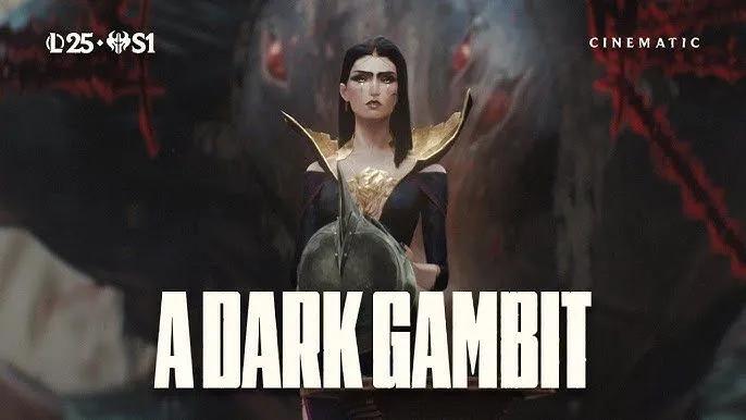 A Riot lança o Dark Gambit: Uma cinemática poderosa para a temporada 2025