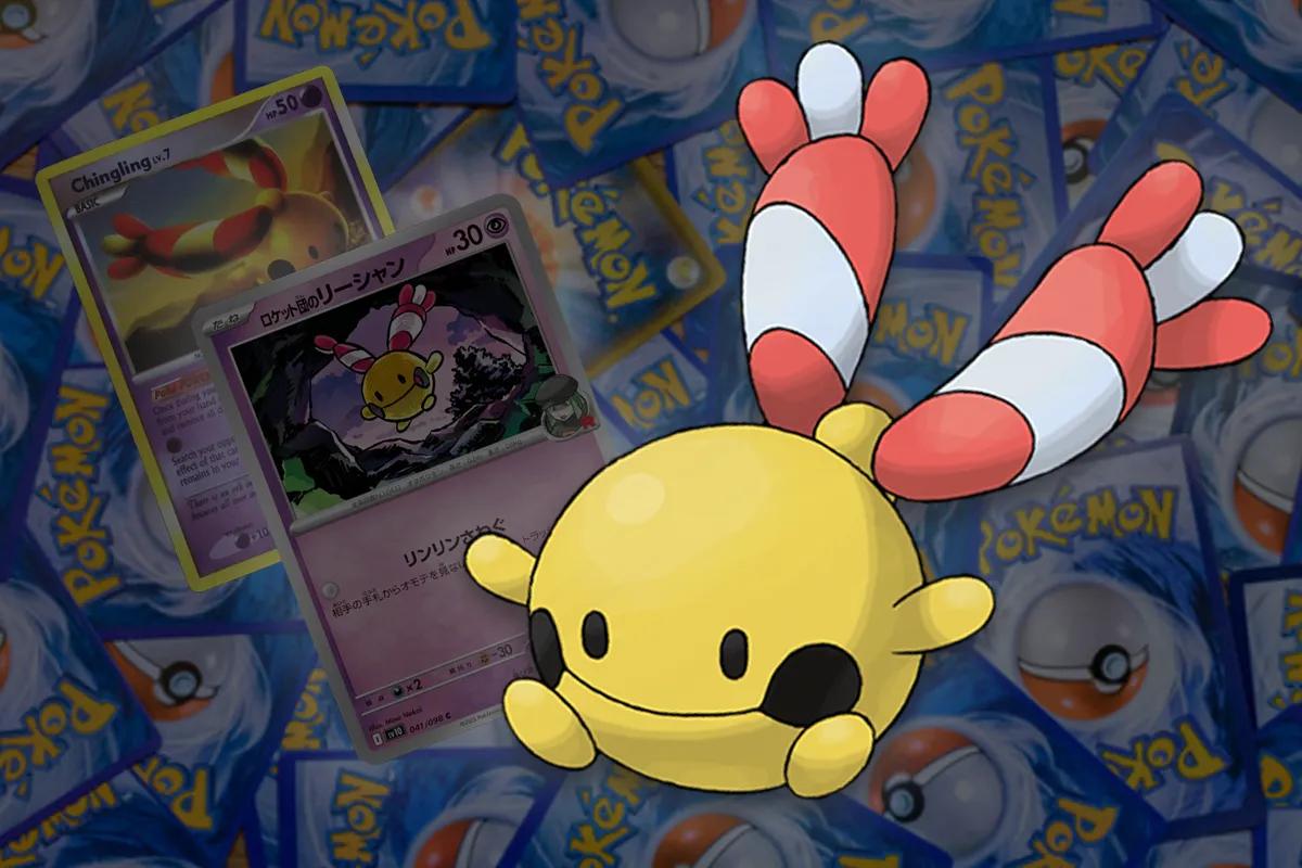 Primeira carta de Chingling no Pokémon TCG após um hiato de 15 anos