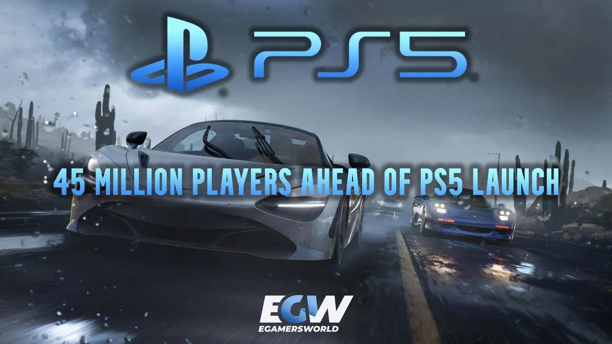 Forza Horizon 5 atinge os 45 milhões de jogadores antes do lançamento na PS5
