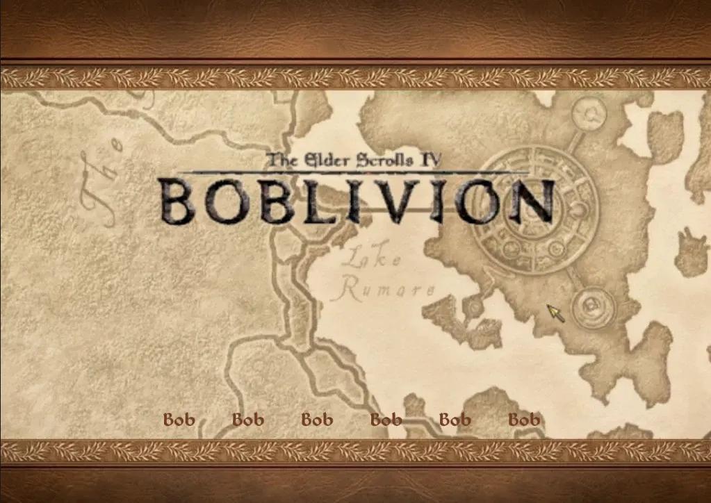 Boblivion: O mod mais ridículo de Oblivion que todos podem jogar (ao contrário da remasterização)