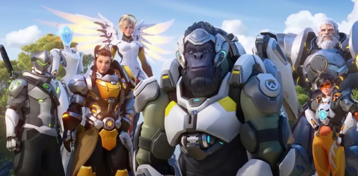Overwatch 2 coloca 1 Winston contra 100 soldados num confronto ao vivo!