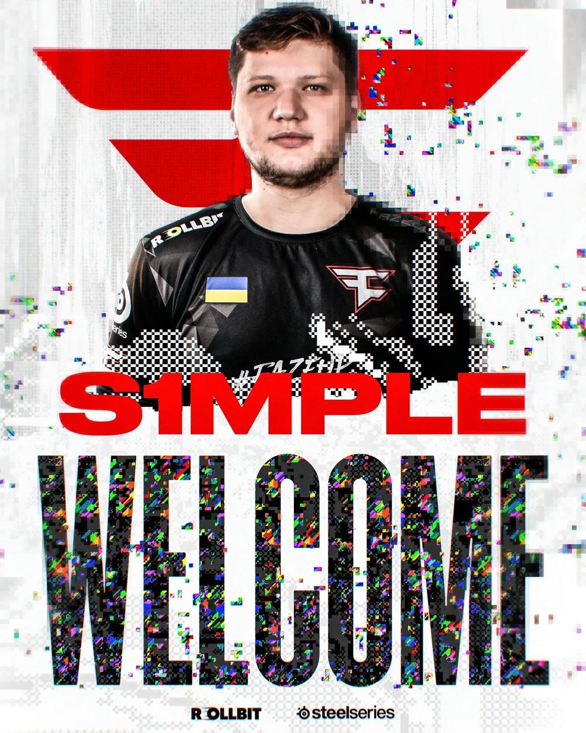 s1mple junta-se ao FaZe Clan: AWPer Lendário substitui broky na lista do CS2