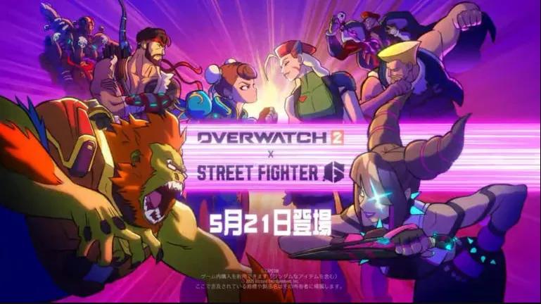 Colaboração entre Overwatch 2 e Street Fighter 6 anunciada oficialmente na Evo Japan 2025