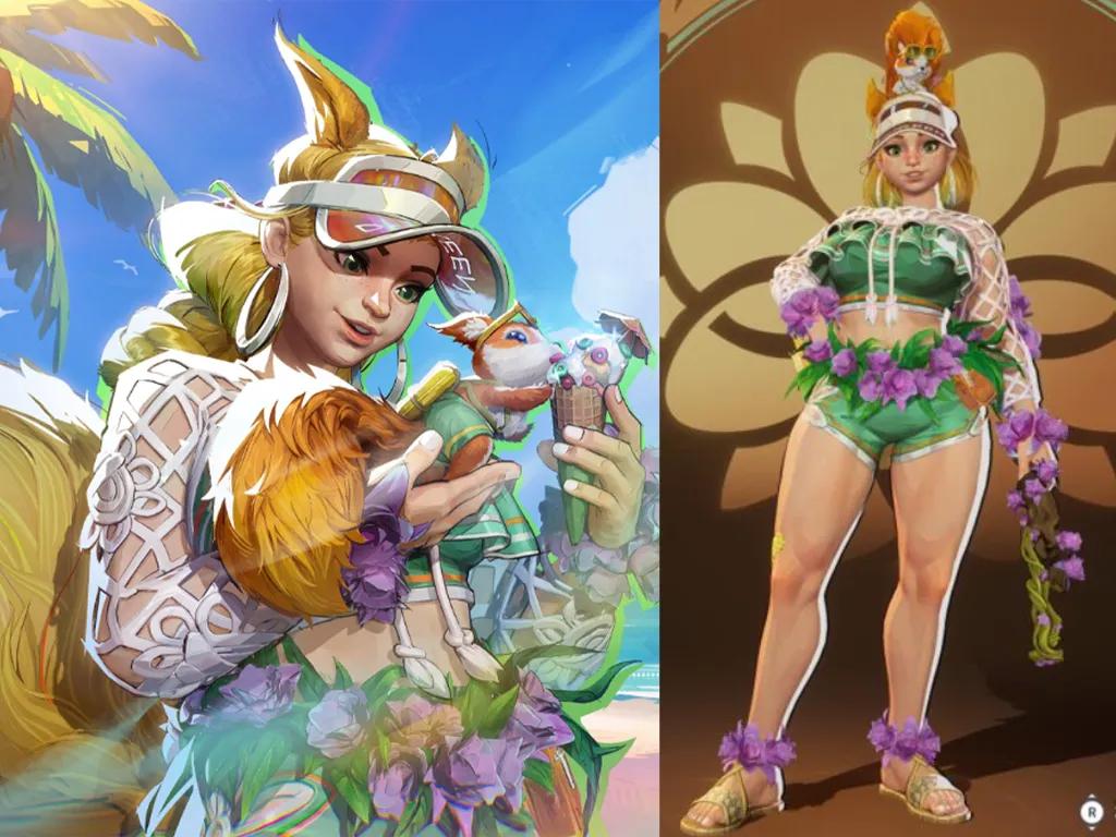 Marvel Rivals Teste de Pele Grátis: Rapariga Esquilo do Sol
