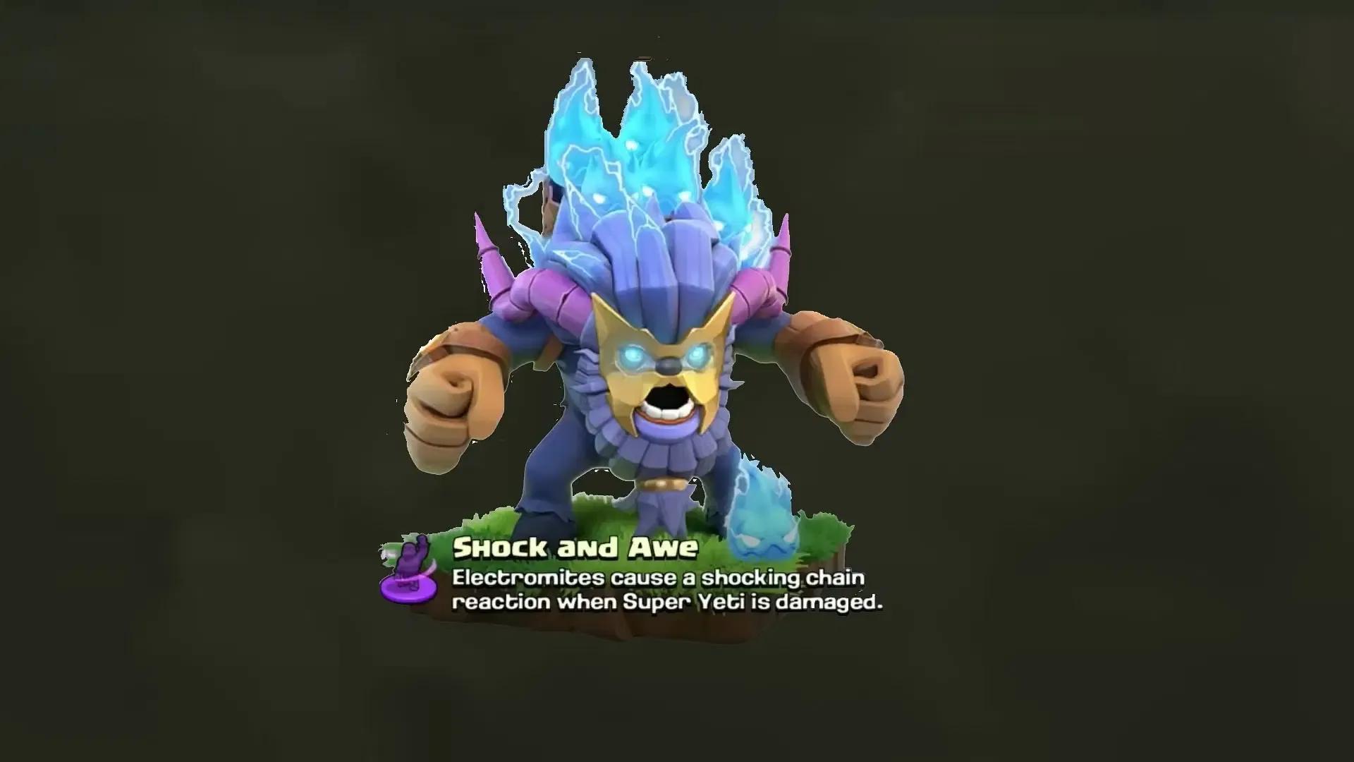 Clash of Clans lança o evento Super Yeti Mini Spotlight - maio 2025