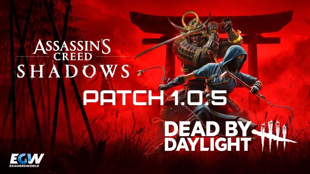 Patch 1.0.5 de Assassin's Creed Shadows: nova missão, crossover de Dead by Daylight e melhorias no parkour