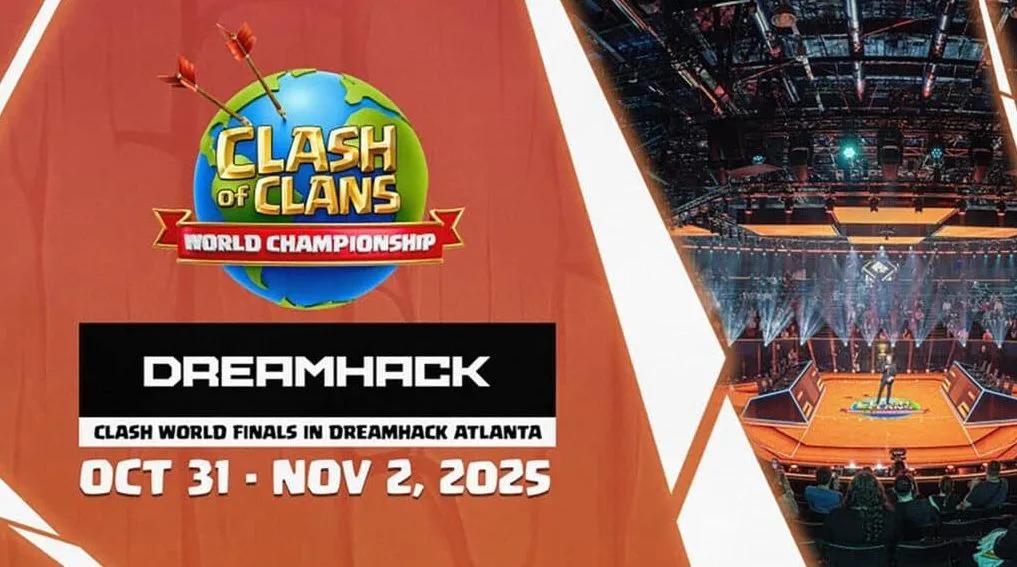 Supercell revela o local do Campeonato Mundial de Clash of Clans 2025