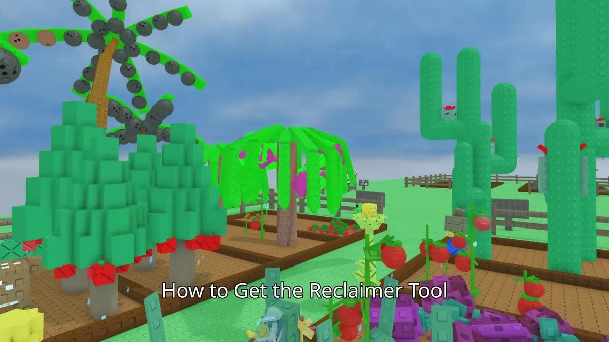 Roblox Cultivar um Jardim: Como obter a ferramenta Reclaimer