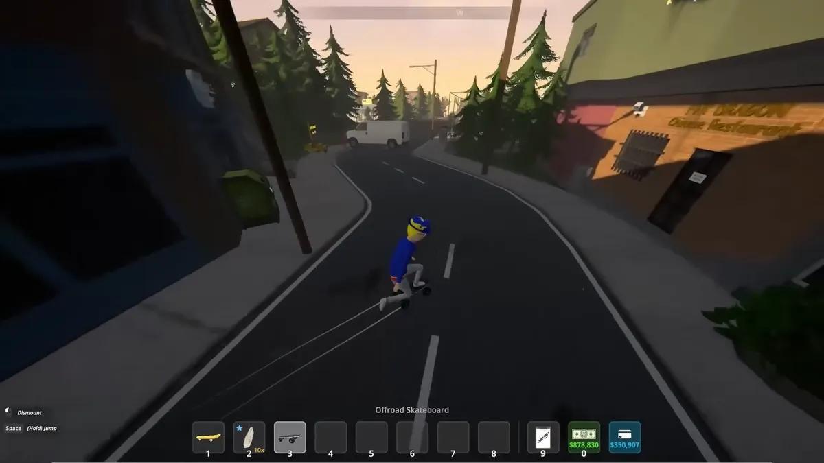 O Anexo 1 traz patinação off-road e correções de bugs no último patch
