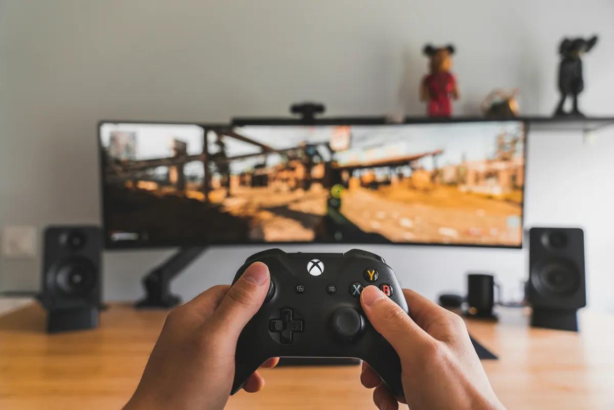 A emoção dos jogos online 