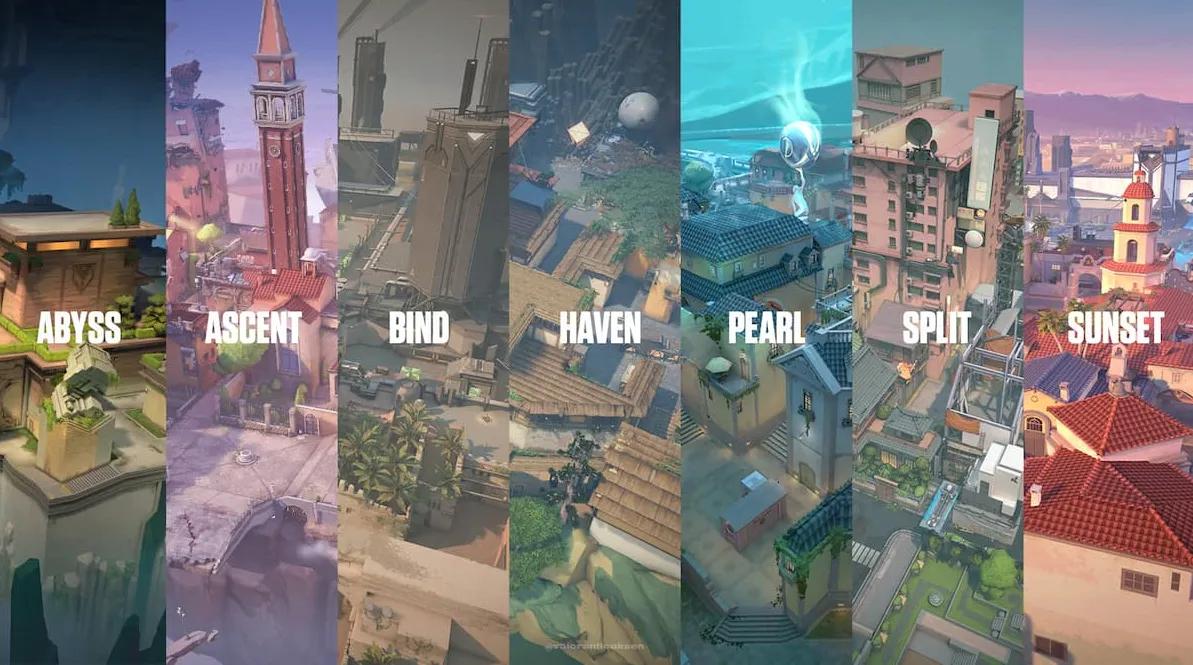 A Riot confirma a mudança no conjunto de mapas de VALORANT - Sai a caixa de gelo e volta o abismo