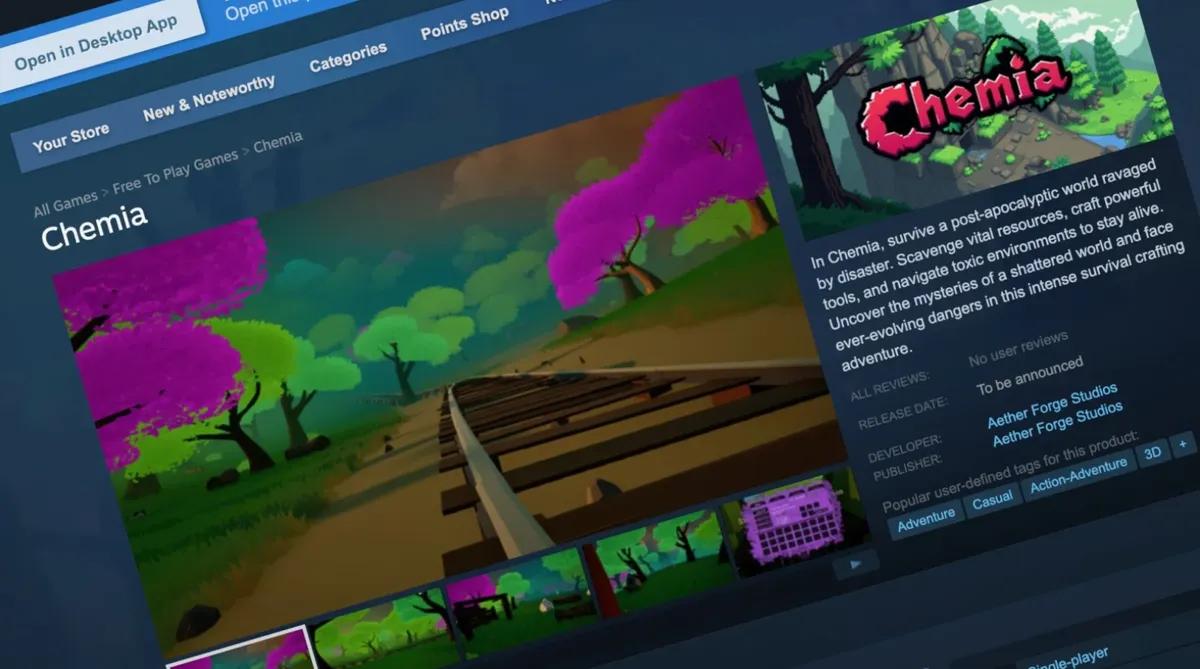 Chemia no Steam está disfarçando malware em atualizações de jogos