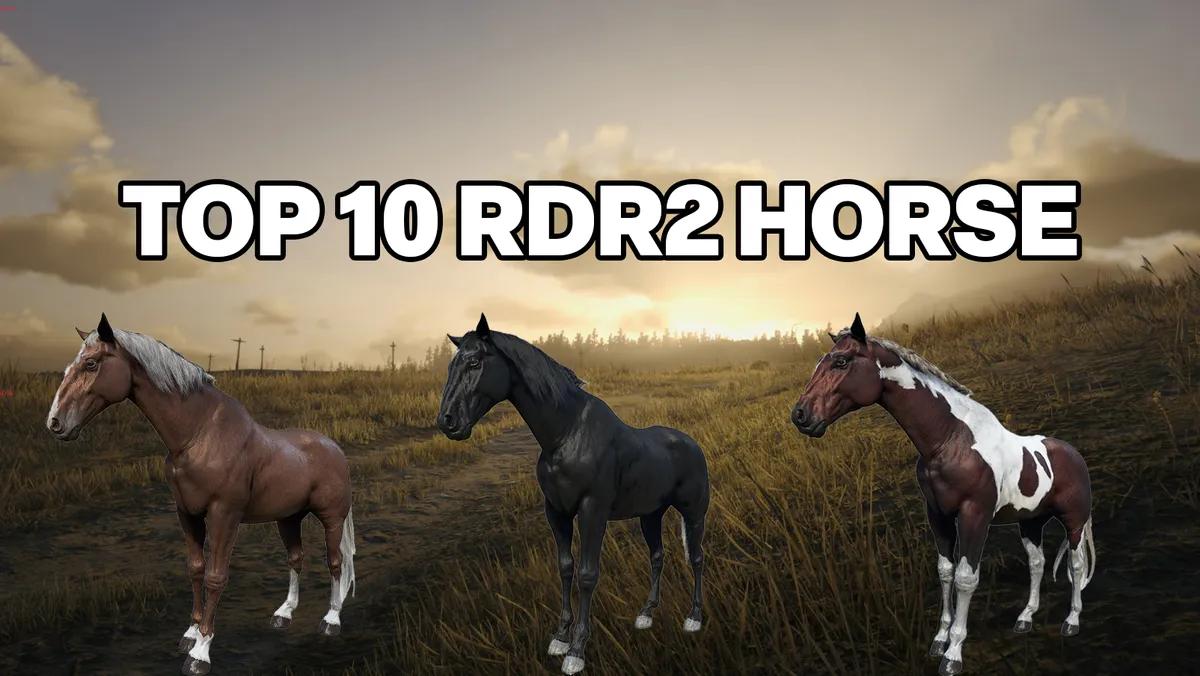 Os 10 melhores cavalos de Red Dead Redemption 2, classificados por desempenho