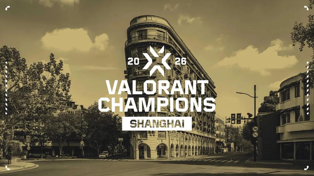 Riot Games anuncia que o Valorant Champions 2026 será realizado em Xangai