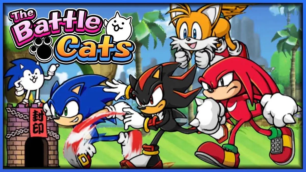 Os Battle Cats x Sonic the Hedgehog: Um evento de crossover por tempo limitado!