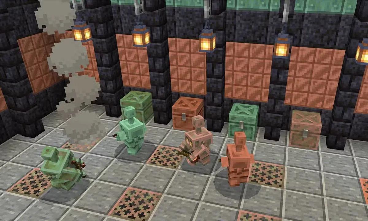 Minecraft Snapshot 25w32a apresenta decorações de cobre e melhorias importantes