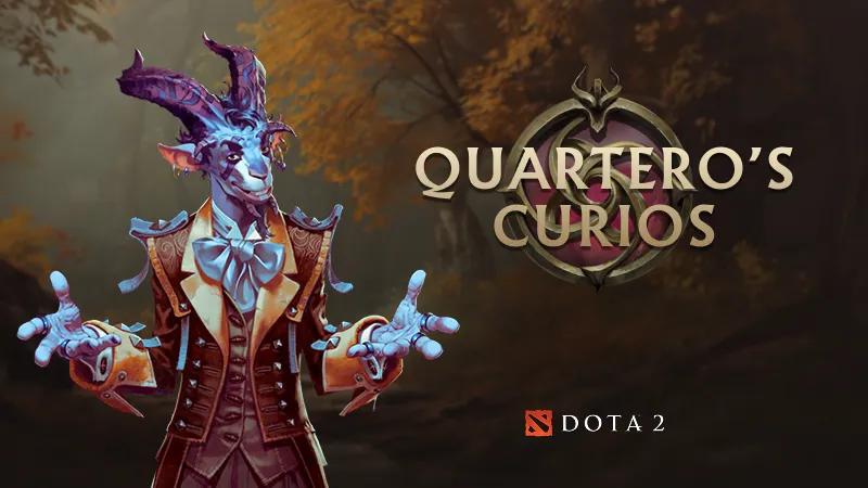 A atualização 7.39d do Dota 2 introduz o evento "Quartero's Curiosities" com recompensas gratuitas