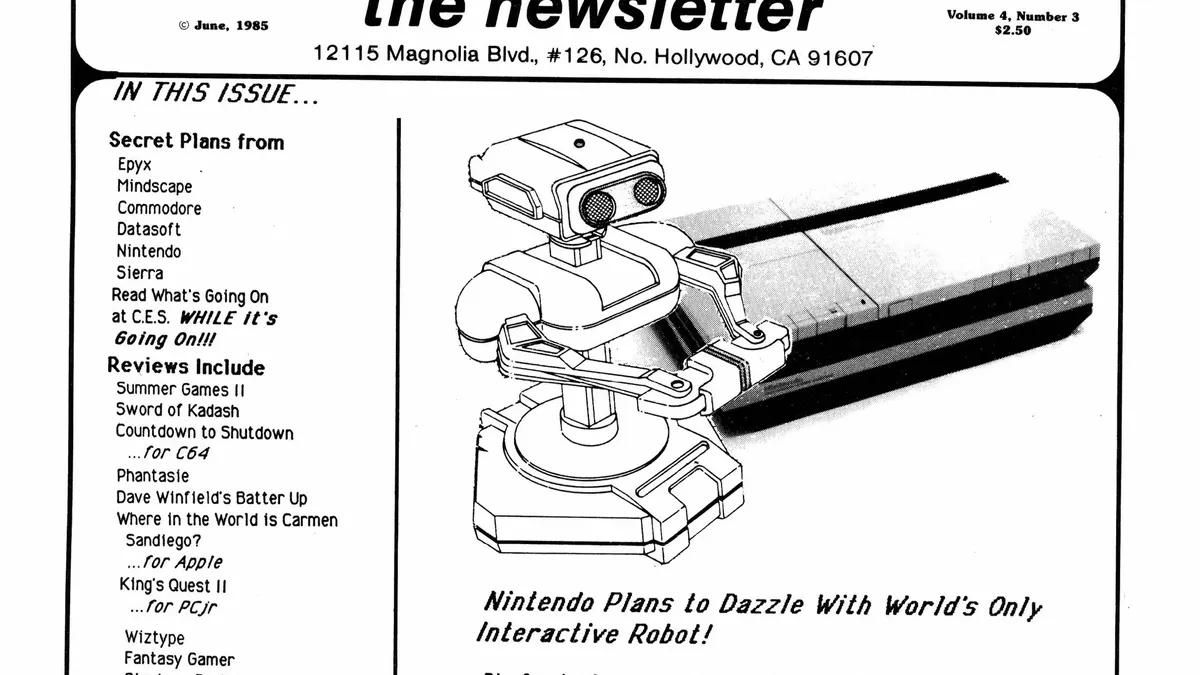 Computer Entertainer, revista dos anos 80, passa a ser totalmente digital e gratuita